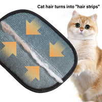Pet Grooming Gloves Static Dedusting Brush Pet Hair Remover Brush Removing Dog Cat Hair From Sofa Carpet Clothes Tool Supplies