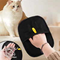 Pet Grooming Gloves Static Dedusting Brush Pet Hair Remover Brush Removing Dog Cat Hair From Sofa Carpet Clothes Tool Supplies